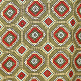 Camicia geometrica in verde Drole de monsieur - uomo 