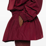 Gonna a ruota in bordeaux SHUSHU/TONG - donna 