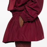 Gonna a ruota in bordeaux SHUSHU/TONG - donna 