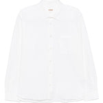 Camicia a maniche lunghe in bianco Ymc - uomo 