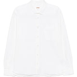 Camicia a maniche lunghe in bianco Ymc - uomo 