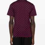 Polo con stampa geometrica in vola Comme des garcons homme plus - uomo 