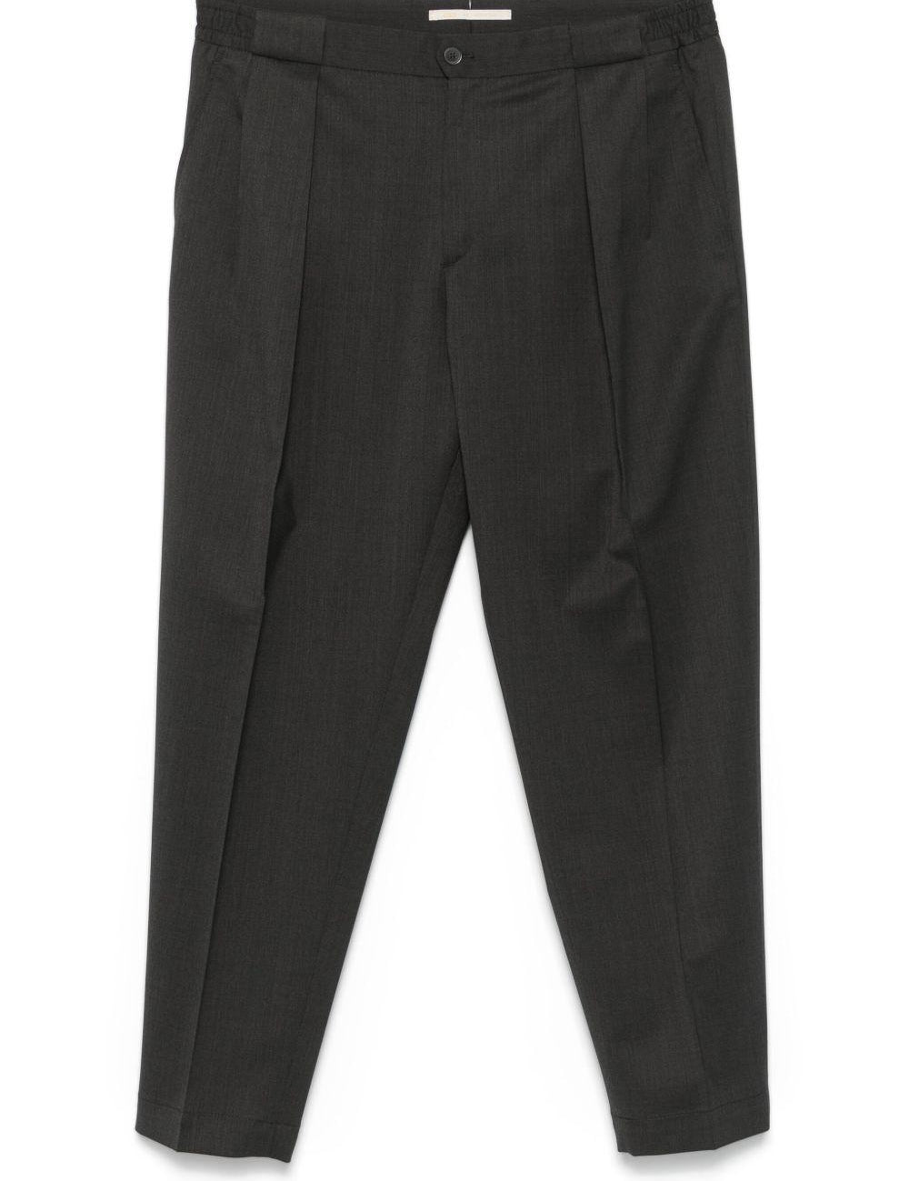 Pantaloni con passanti per cintura portobellos in nero Briglia 1949 - uomo 