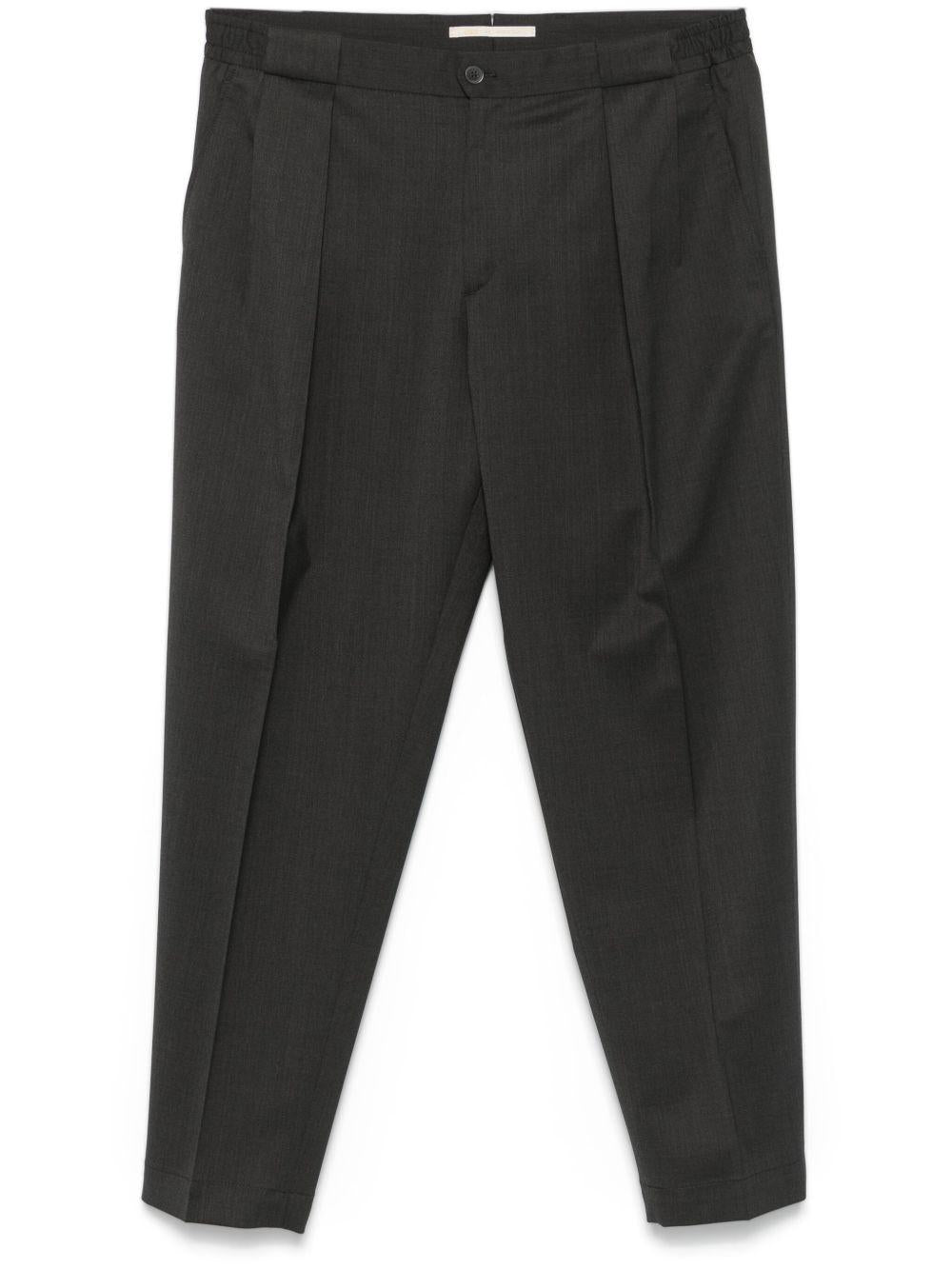 Pantaloni con passanti per cintura portobellos in nero Briglia 1949 - uomo 