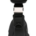Borsa a tracolla con zip in nero Rains - unisex 
