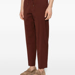 Pantaloni con coulisse covents in marrone Briglia 1949 - uomo 