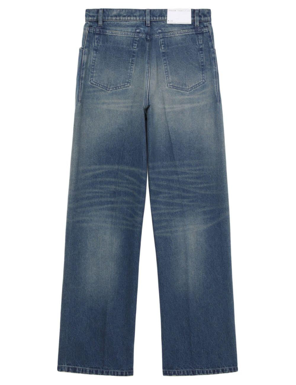 Jeans dritti in blu Random identities - uomo 