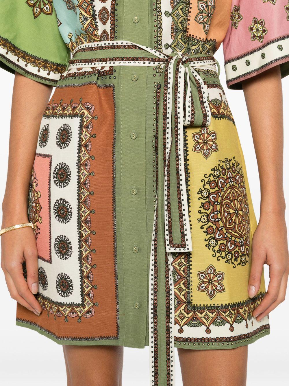 Abito con stampa all-over  multicolore Alemais - donna 