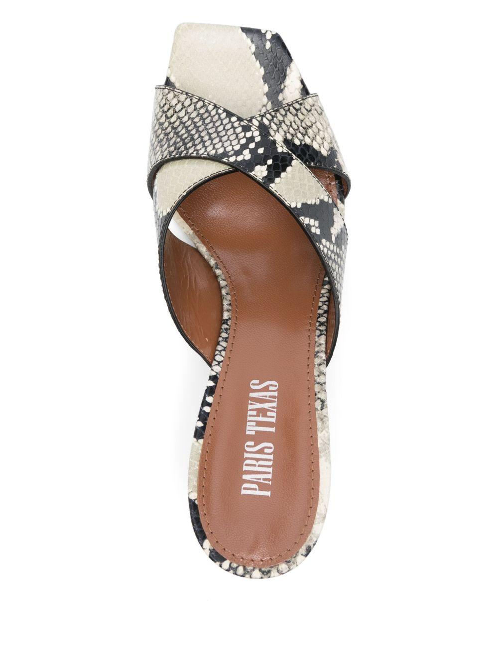 Mules Arizona 60mm in nero Paris texas - donna 