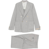 Completo doppiopetto con tasche Bolgheri in grigio Briglia 1949 - uomo 