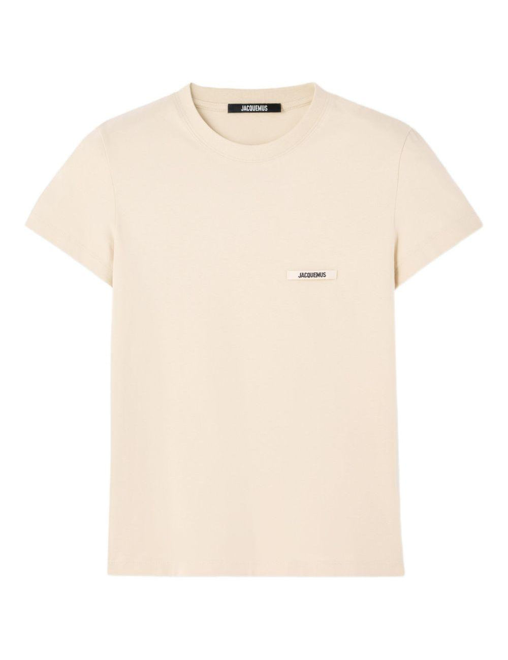 T-shirt Le T-shirt Gros Grain in avorio 