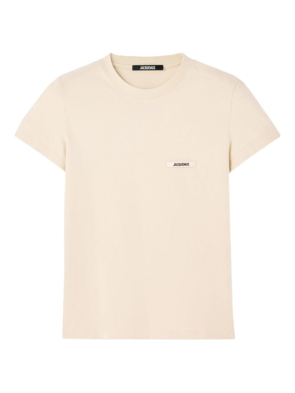 T-shirt Le T-shirt Gros Grain in avorio 