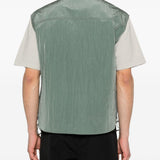 Gilet con tasca con zip in verde Oakley - uomo 