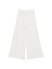 Pantaloni a gamba ampia in bianco Maurizio - donna
