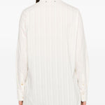 Camicia a righe in bianco Golden goose - donna 