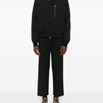 Pantaloni dritti in nero Laminar - uomo 