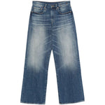 Jeans D'arcy a gamba ampia in blu R13 - donna 