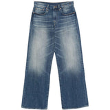 Jeans D'arcy a gamba ampia in blu R13 - donna 