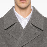 Cappotto doppiopetto in grigio Mackintosh - uomo 