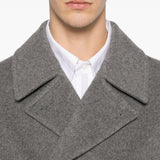 Cappotto doppiopetto in grigio Mackintosh - uomo 