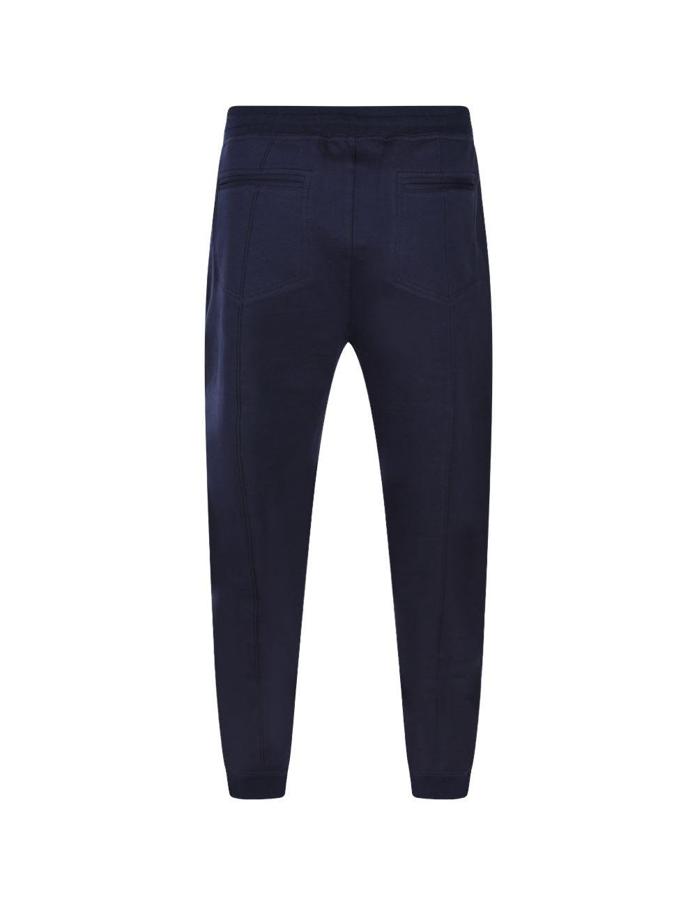 Pantaloni sportivi con coulisse in blu Brunello cucinelli - uomo 