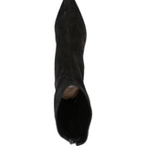 Stivaletti montmartre in camoscio 55mm in nero Aquazzura - donna 