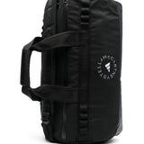 Borsa con stampa logo in nero Adidas by stella mc cartney - donna 
