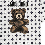 T-shirt Teddy Bear in bianco Moschino - donna 