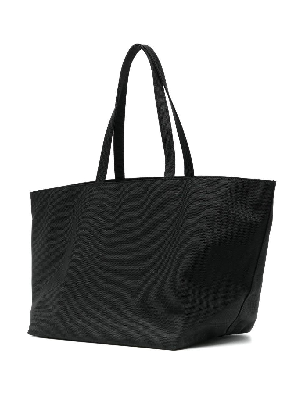 Borsa a spalla Punch con logo goffrato in nero Alexander Wang - donna 