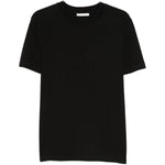 T-shirt girocollo in nero Entire studios - unisex 
