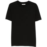 T-shirt girocollo in nero Entire studios - unisex 