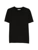T-shirt girocollo in nero Entire studios - unisex