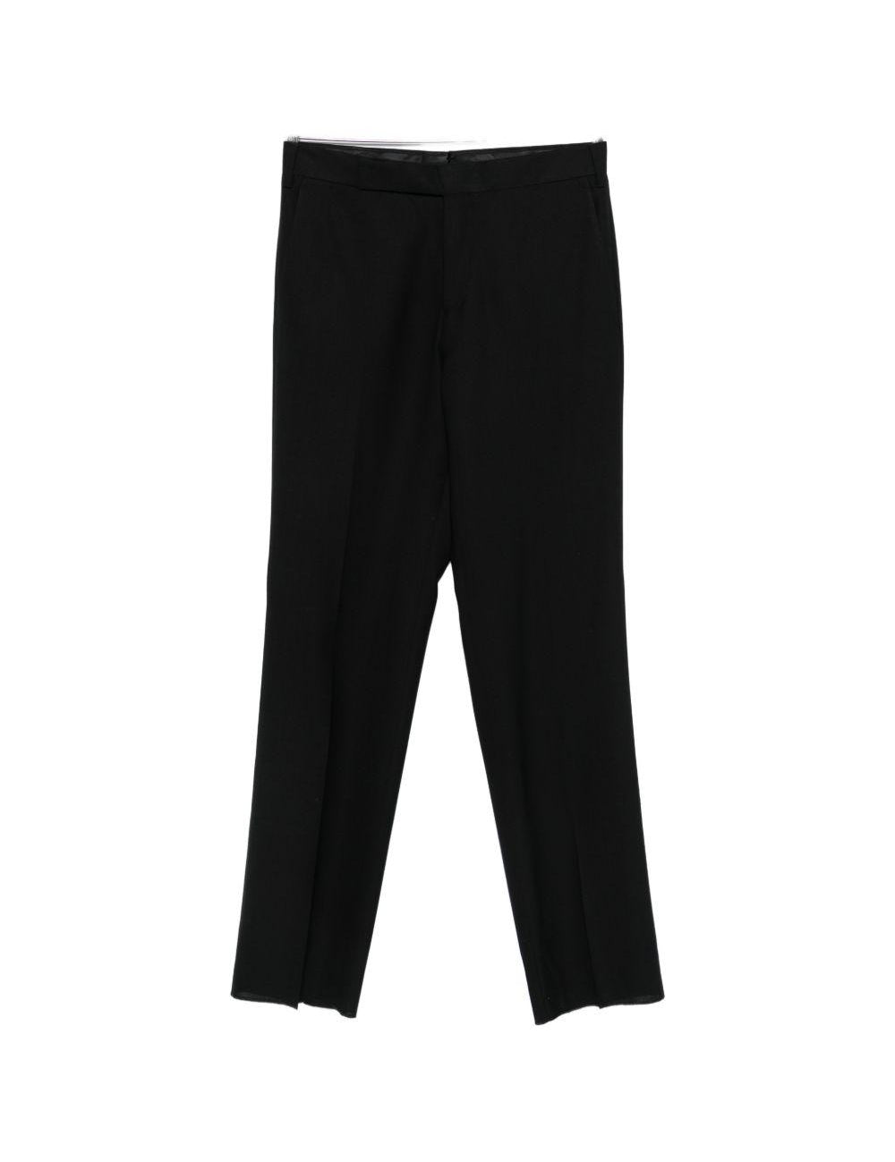 Pantaloni patuk in nero lardini - uomo 