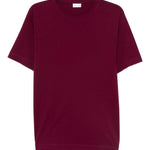 T-shirt a maniche corte hertz in bordeaux Dries van noten - uomo 