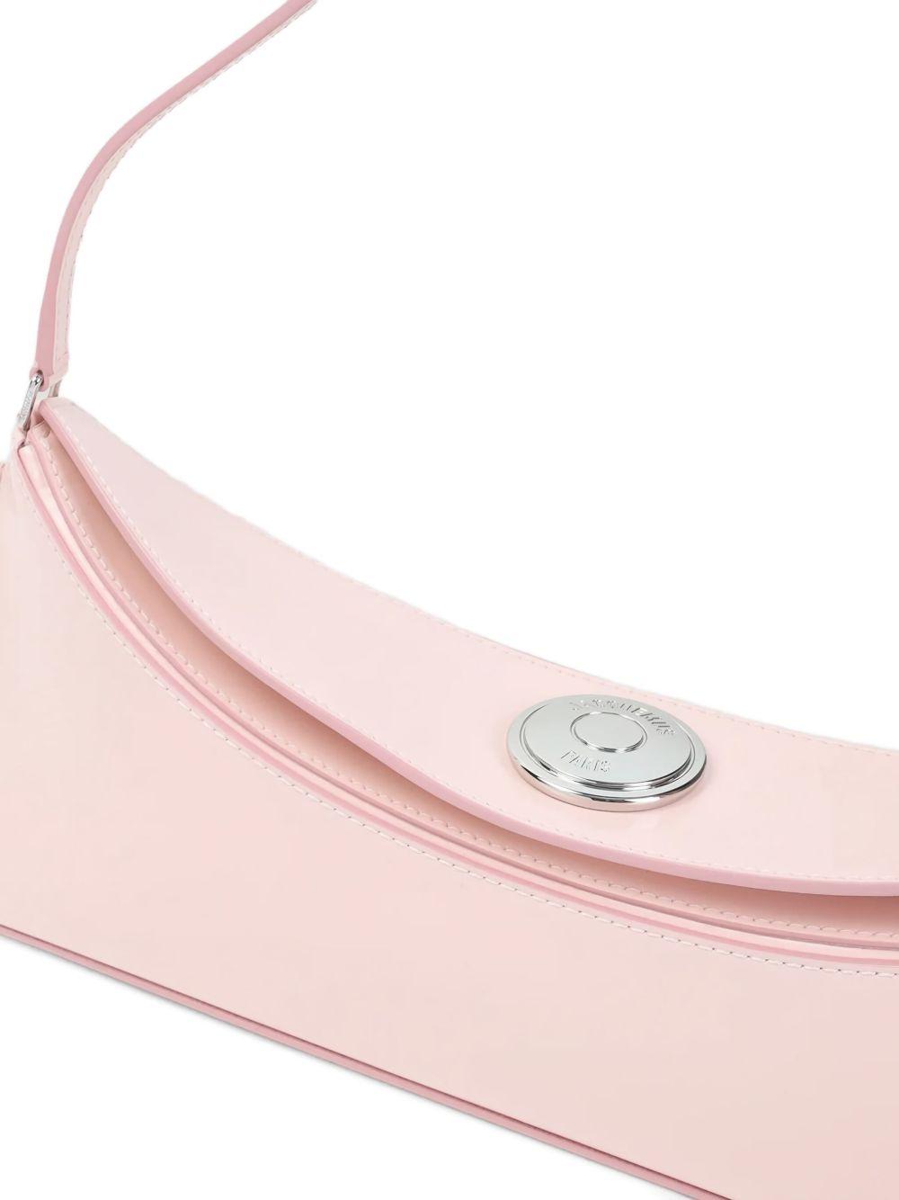 Borsa la ovalo clutch in rosa Jacquemus - donna 