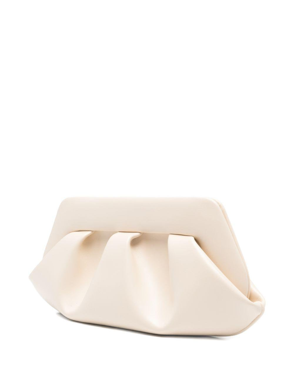 Clutch bios baguette in avorio Themoirè - donna 
