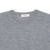 T-shirt girocollo in grigio Kangra - uomo 