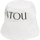 Cappello bucket con stampa in bianco - donna 
