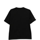 T-shirt girocollo in nero Kangra - uomo 