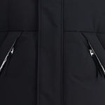 Gilet trapuntato con tasca con zip in nero Laminar - uomo 