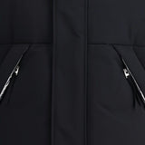 Gilet trapuntato con tasca con zip in nero Laminar - uomo 