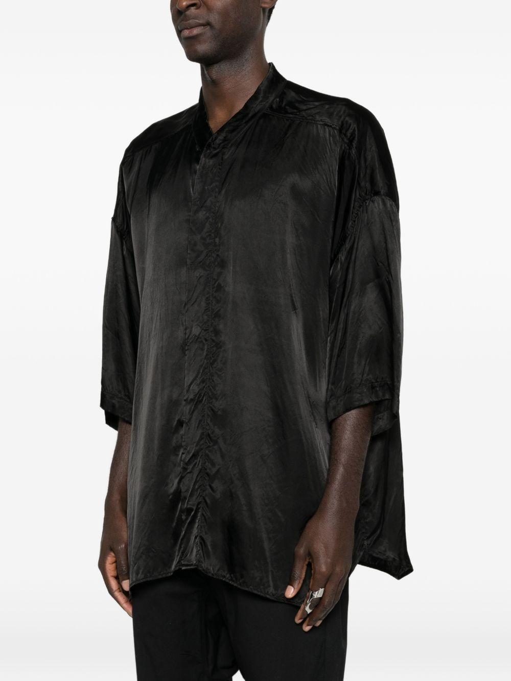 Camicia Jumbo Faun in nero Rick owens - uomo 