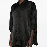 Camicia Jumbo Faun in nero Rick owens - uomo 
