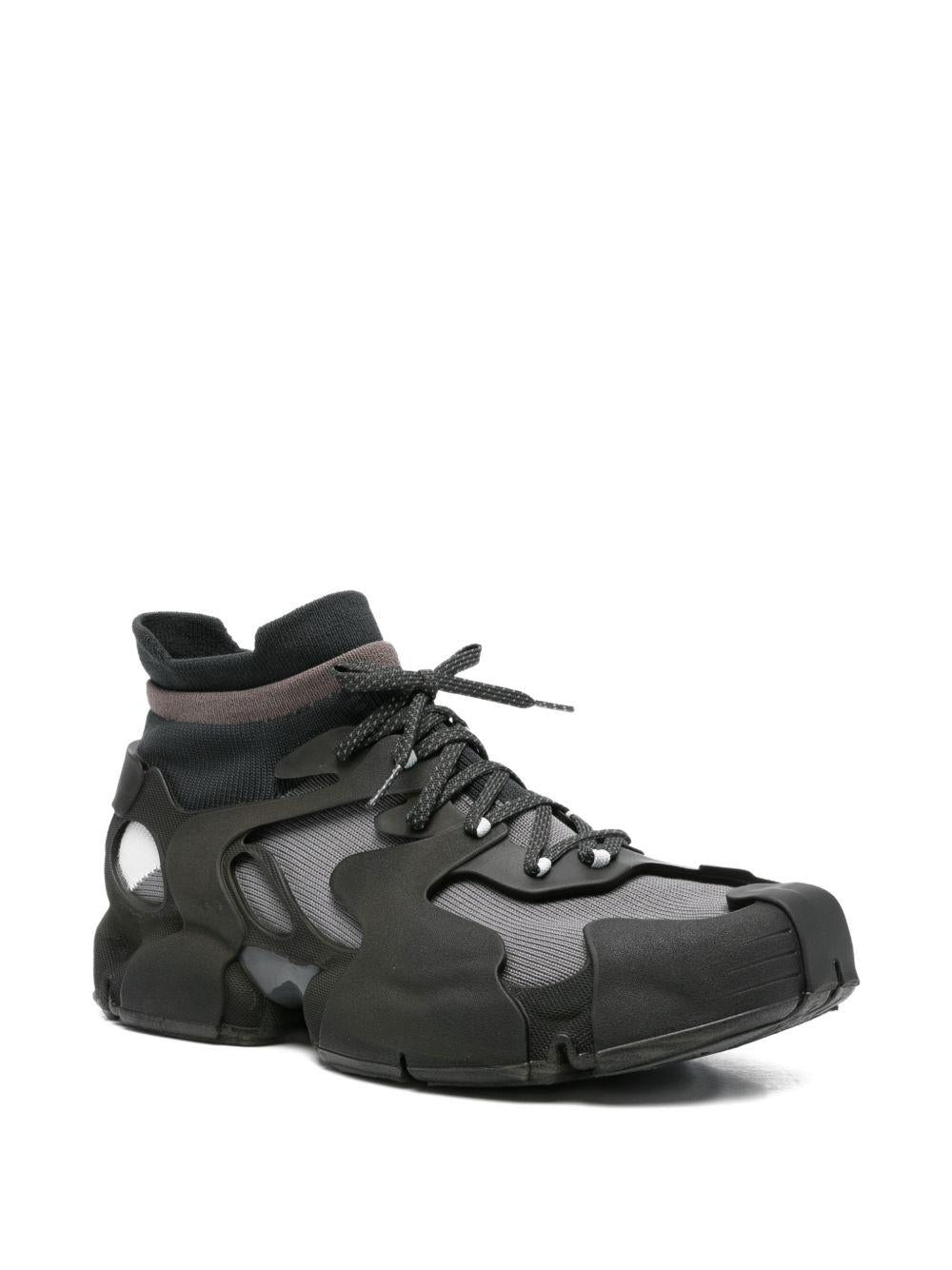 Sneakers con lacci tassu in nero Junya watanabe x camper  - uomo 