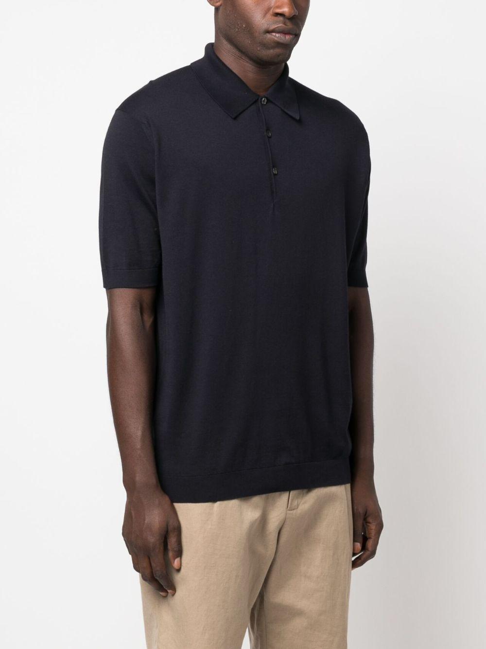 Polo Isis in blu John smedley - uomo 