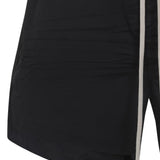 Shorts con coulisse in nero Rick owens - uomo 