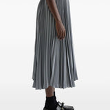 Gonna midi plissettata in grigio Jil Sander - donna 