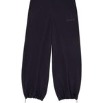 Pantaloni con coulisse sui orli in nero MM6 X Salomon - unisex 