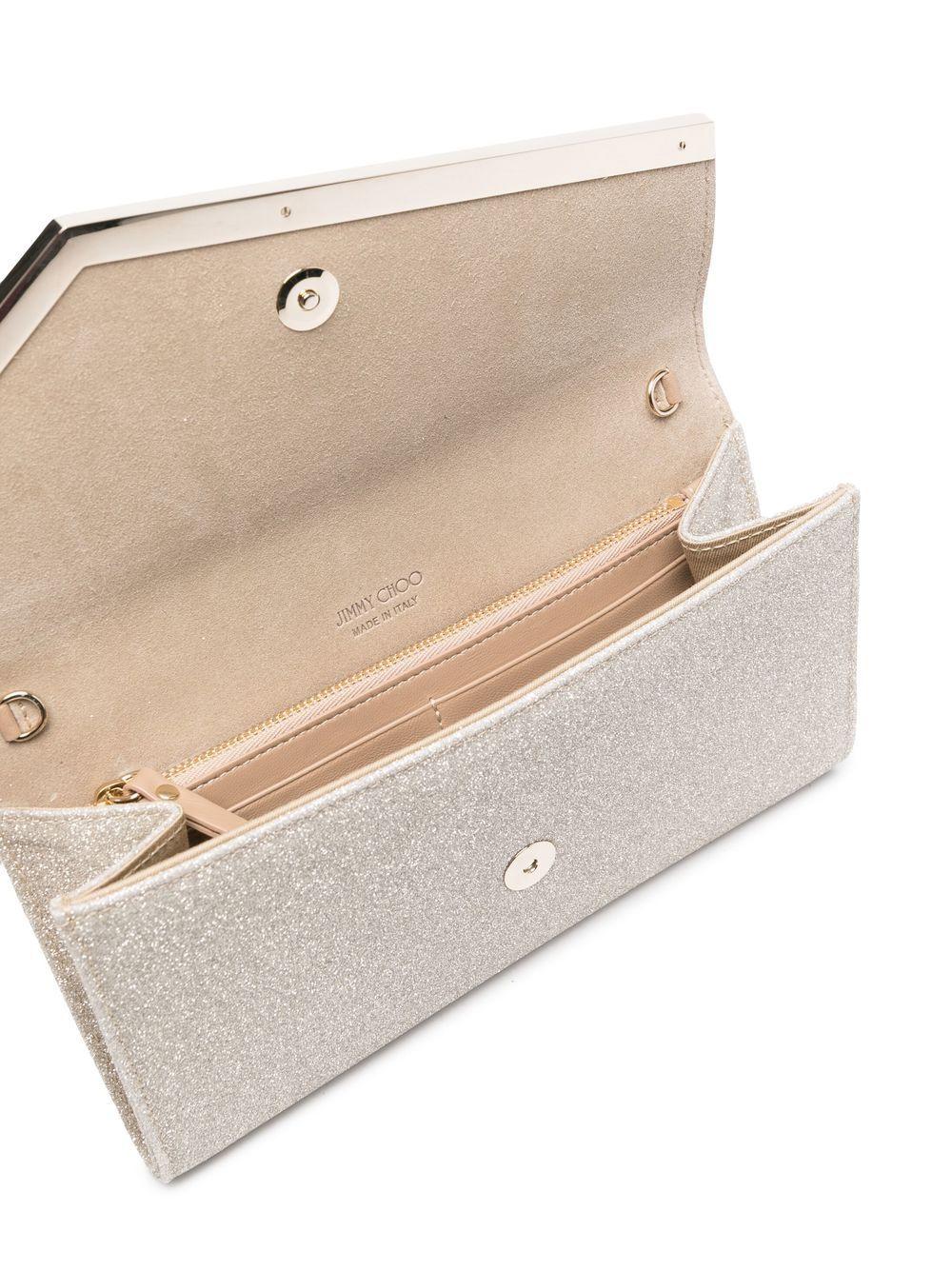 Clutch Emmie in platino Jimmy choo - donna 