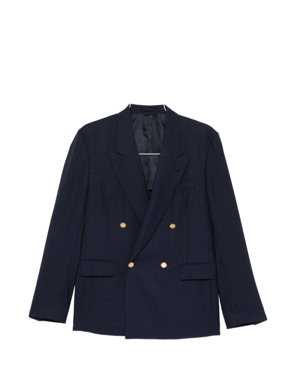 Giacca doppiopetto in blu Lardini - uomo 